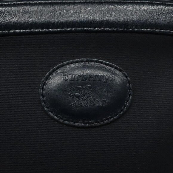 Burberrys Shoulder Bag Canvas Navy Auth ti2948 - Picture 12 of 16